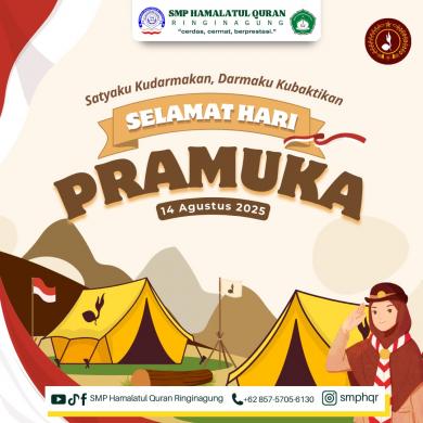 Semangat Hari Pramuka di Pondok Hafalan & Sekolah: Mengukir Generasi Tangguh Berjiwa Qur’ani